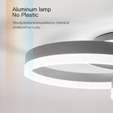 LED Plafondlamp Woonkamer 50cm - 36W Design met Afstandsbediening - 28% Korting!