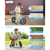 Lilian&Gema Loopfiets Kinderen (2-5 jr) - Koolstofstaal - 26% Korting!