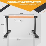 Parallettes Calisthenics Handgrepen - 28% Korting!