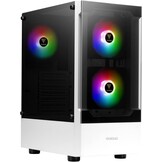 GAMDIAS ATX Argus E3 v2 RGB Tower met glasplaat (BL