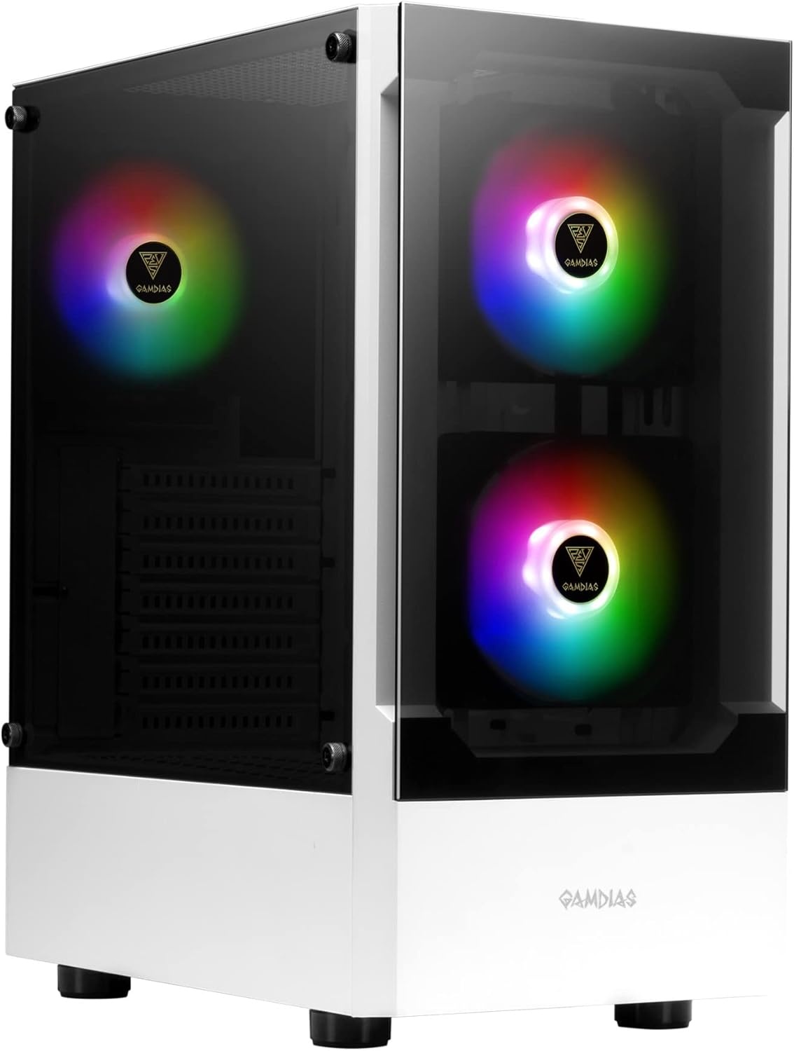 GAMDIAS ATX Argus E3 v2 RGB Tower met glasplaat (BL
