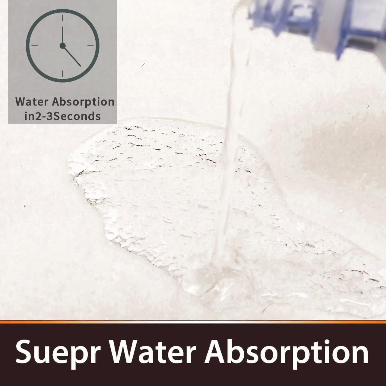 Lot de 2 Tapis Salle de Bain, Tapis WC Contour et Tapis de Bain Blanc, Microfibre Antidérapants Lavable en Machine, 50 x 80 cm + 50 x 40 cm