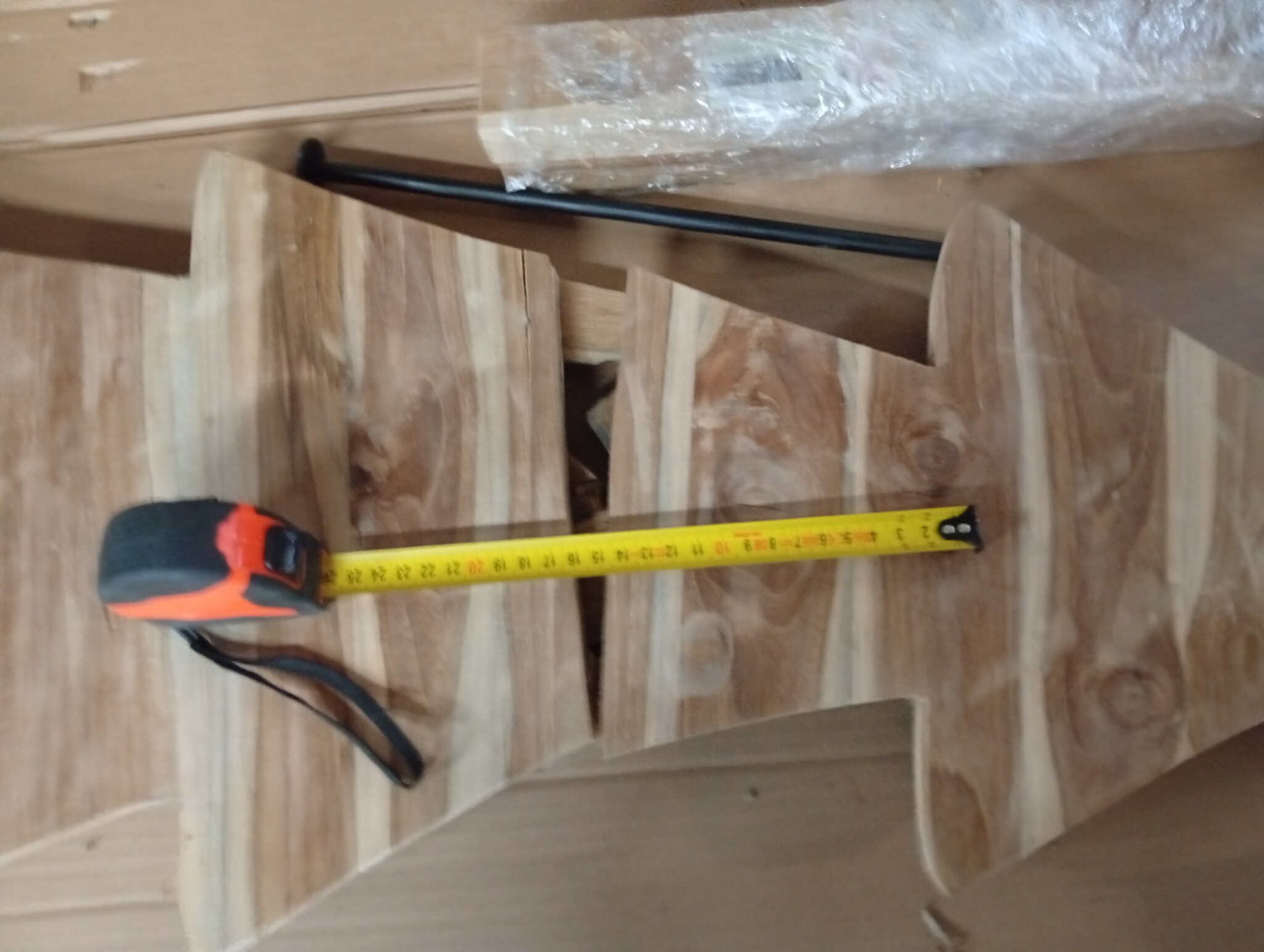 vidaXL Kerstboom Massief Teakhout 120 cm - 76% Korting