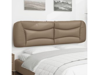 vidaXL Hoofdbordkussen 180 cm kunstleer cappuccino | 74% korting