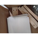 VidaXL Dressoir Grenenhout Wit - 60x36x84 cm - 77% Korting!