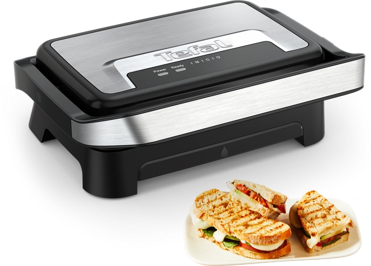 Tefal Inicio Compact Panini- & Contactgrill - 57% Korting!