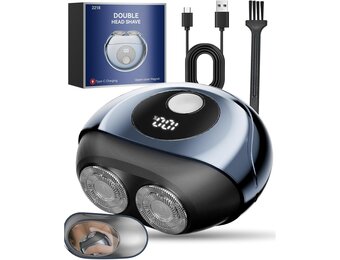 Elektrisch Mini-Scheerapparaat Heren (48% Korting) - Compact & Waterdicht