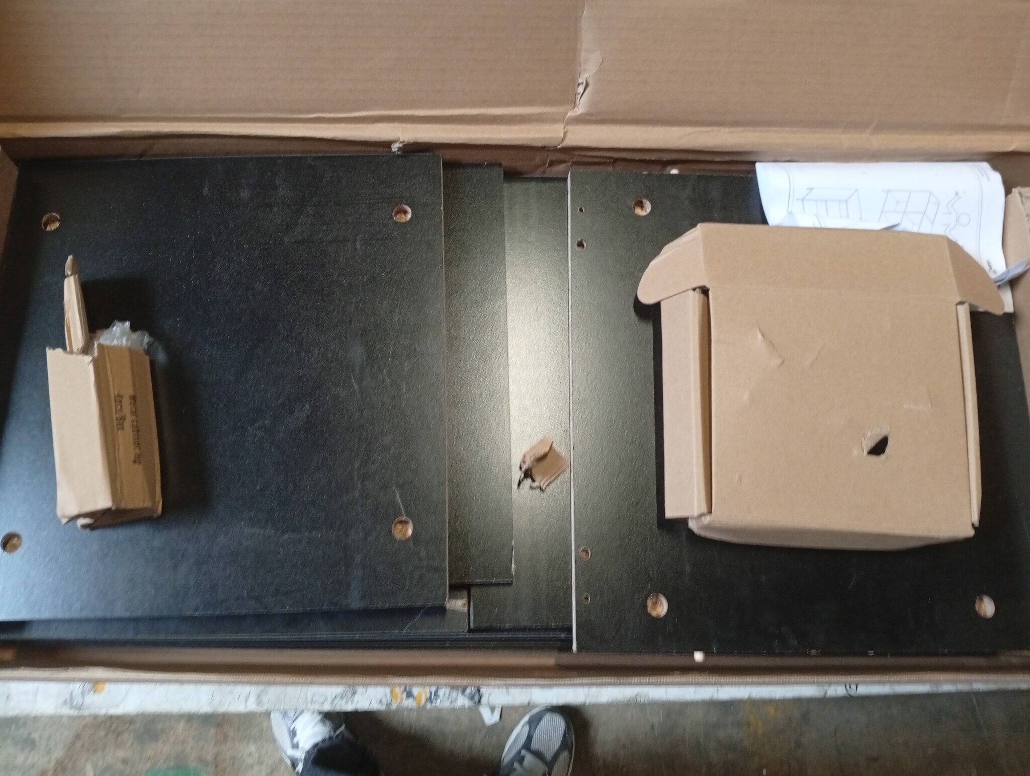 vidaXL Platenkast 84,5x38x89 cm Zwart - 53% Korting!