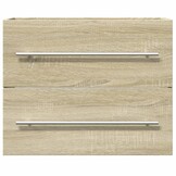 vidaXL Wastafelkast Sonoma Eiken 60x38,5x48 cm | 56% Korting