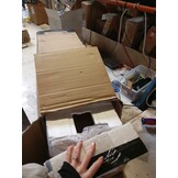 vidaXL Hoekkast Massief Eikenhout 26x26x94 cm - Nu 54% Korting!