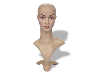 vidaXL Etalagepop Vrouw Hoofd A - 51% Korting