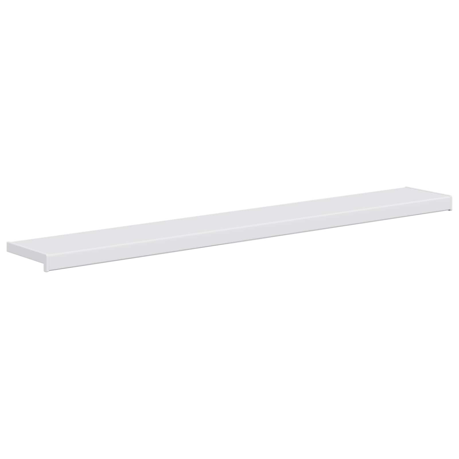 vidaXL Raamsokkel Wit 160x20x4.5cm - 30% Korting