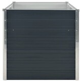 vidaXL Verhoogde Plantenbak - 160x80x77 cm Staal Antraciet - 32% Korting!