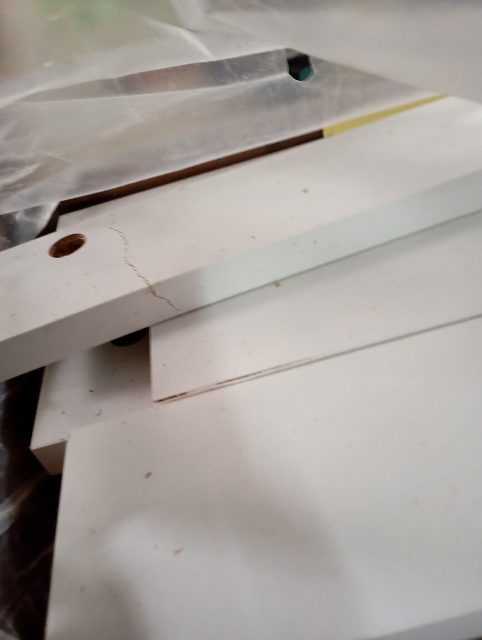 vidaXL Nachtkastje Wit (56% korting) - Retourproduct