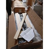 vidaXL Bedframe 100x200cm Zwart - 58% Korting!