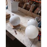 vidaXL Kerstbal Set 3 stuks Wit - 55% Korting!