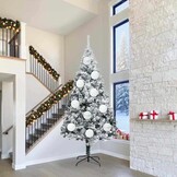 vidaXL Kerstbal Set 3 stuks Wit - 55% Korting!