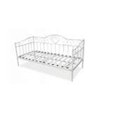 Bedframe 90x200 cm Wit Metaal (Incl. Lattenbodem) - 54% Korting!
