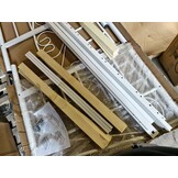 Bedframe 90x200 cm Wit Metaal (Incl. Lattenbodem) - 54% Korting!