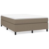 VidaXL Bedframe Taupe 140x200 cm - 54% Korting