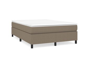 VidaXL Bedframe Taupe 140x200 cm - 54% Korting
