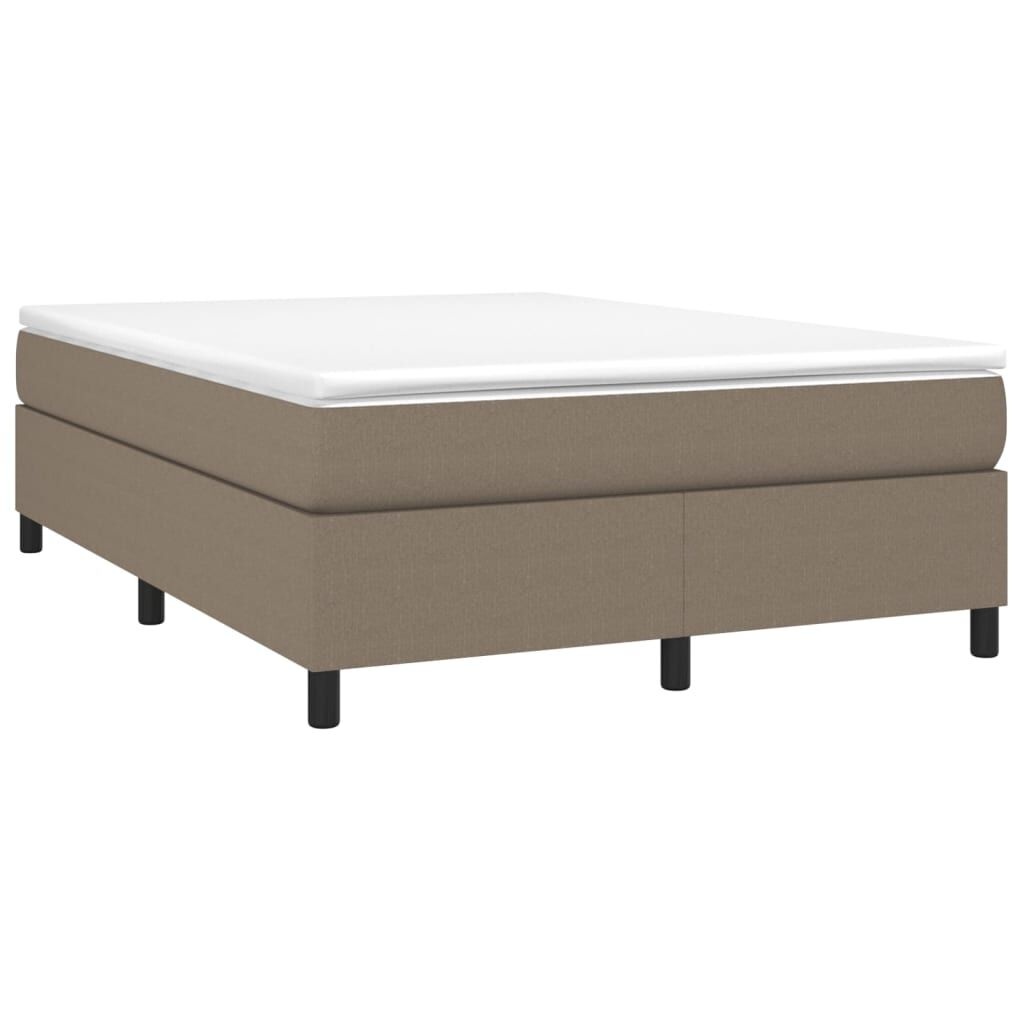 VidaXL Bedframe Taupe 140x200 cm - 54% Korting