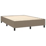 VidaXL Bedframe Taupe 140x200 cm - 54% Korting