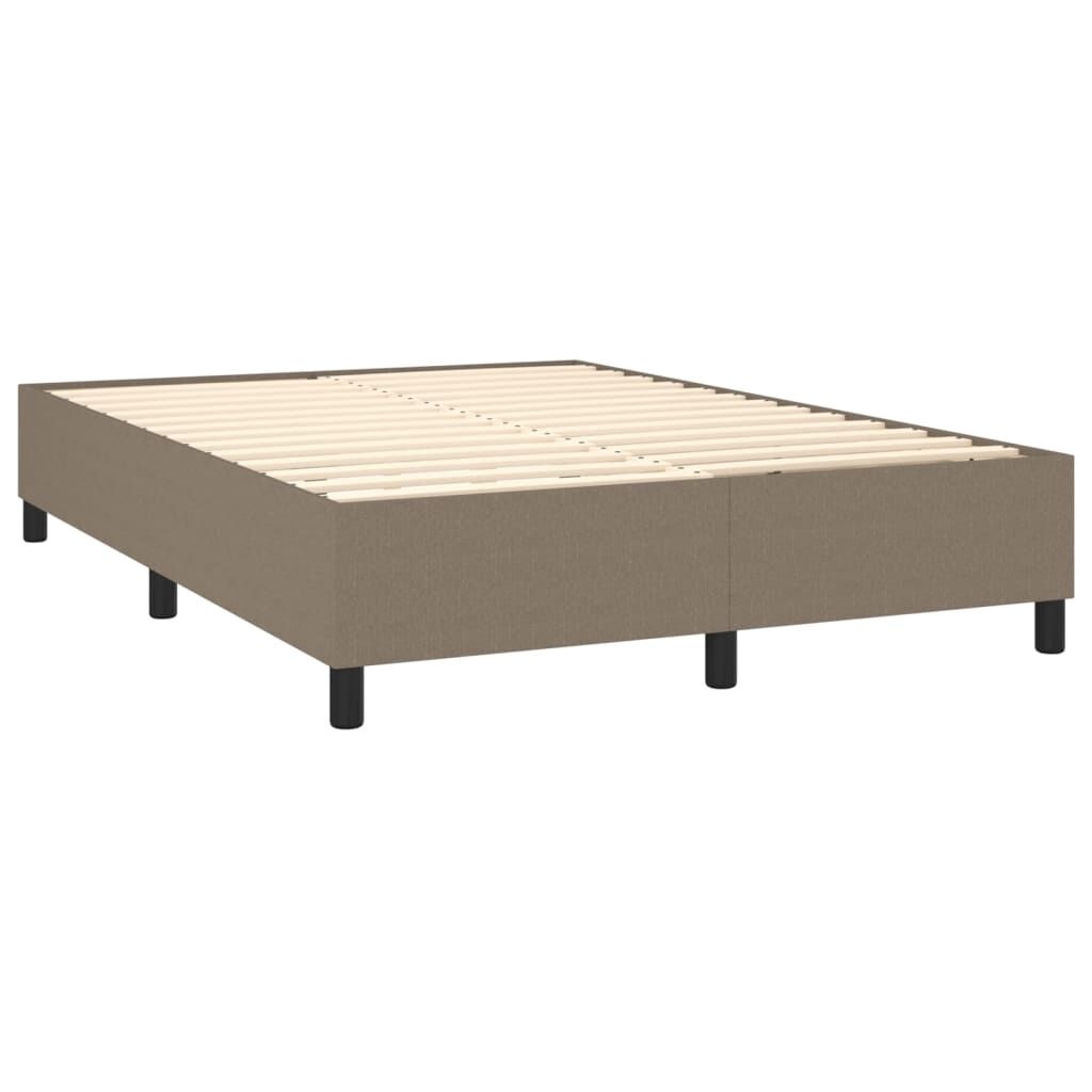VidaXL Bedframe Taupe 140x200 cm - 54% Korting
