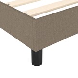 VidaXL Bedframe Taupe 140x200 cm - 54% Korting