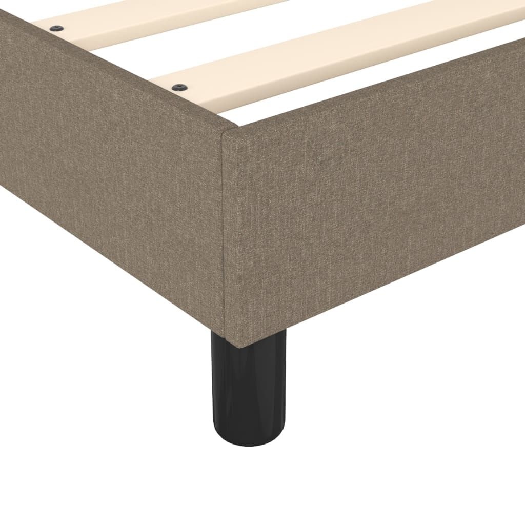 VidaXL Bedframe Taupe 140x200 cm - 54% Korting