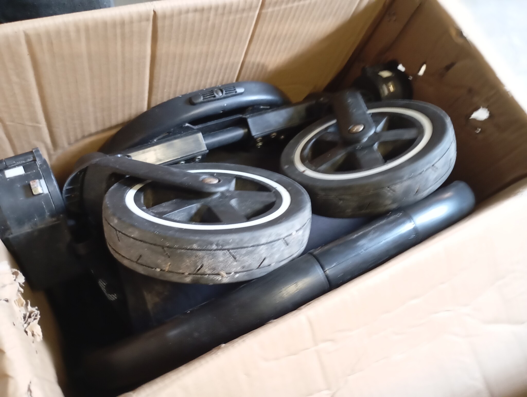 vidaXL Kinderwagen 2-in-1 | Staal | Lichtgrijs/Zwart | 54% Korting