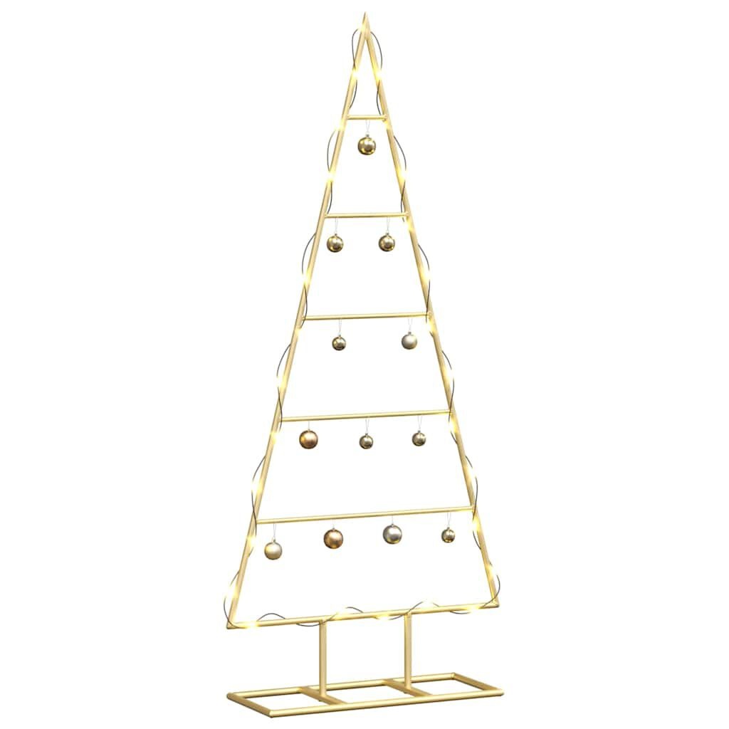 vidaXL Kerstboom 90cm Metaal Zwart - Doe-het-zelf Decoratie | 72% Korting