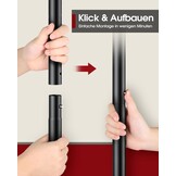 Kledingrek Zwart - 33% Korting | Opbergrooster & Casters