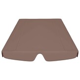 vidaXL Vervangingsluifel Schommelbank (50% korting) - 150x105 cm Bruin