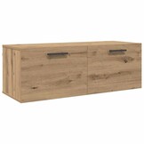 vidaXL Wandkast Eikenkleurig 100x36.5x35 cm - Nu 52% Korting!