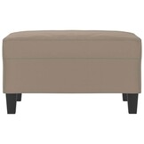 VidaXL Voetenbank Taupe Microvezel - 33% Korting