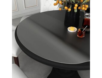 vidaXL Tafelbeschermer Ø 120 cm PVC Mat - 26% Korting