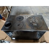 Zwart Houtfornuis 7,85 kW - 50% Korting - Verwarmt tot 55 m²