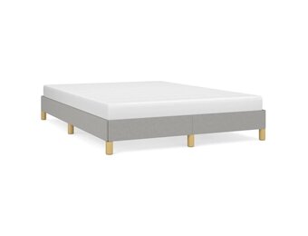 vidaXL Bedframe Lichtgrijs 140x200 cm - 34% Korting!