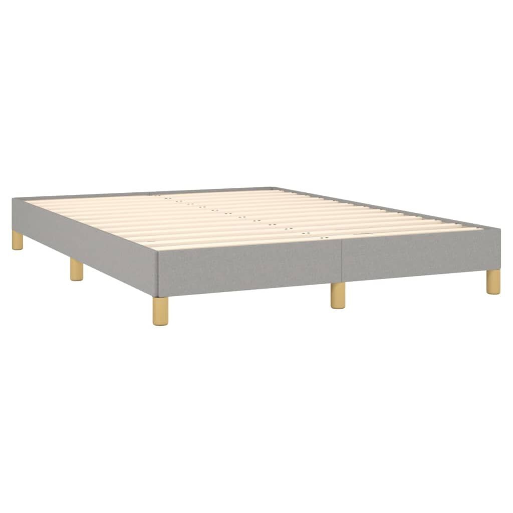 vidaXL Bedframe Lichtgrijs 140x200 cm - 34% Korting!