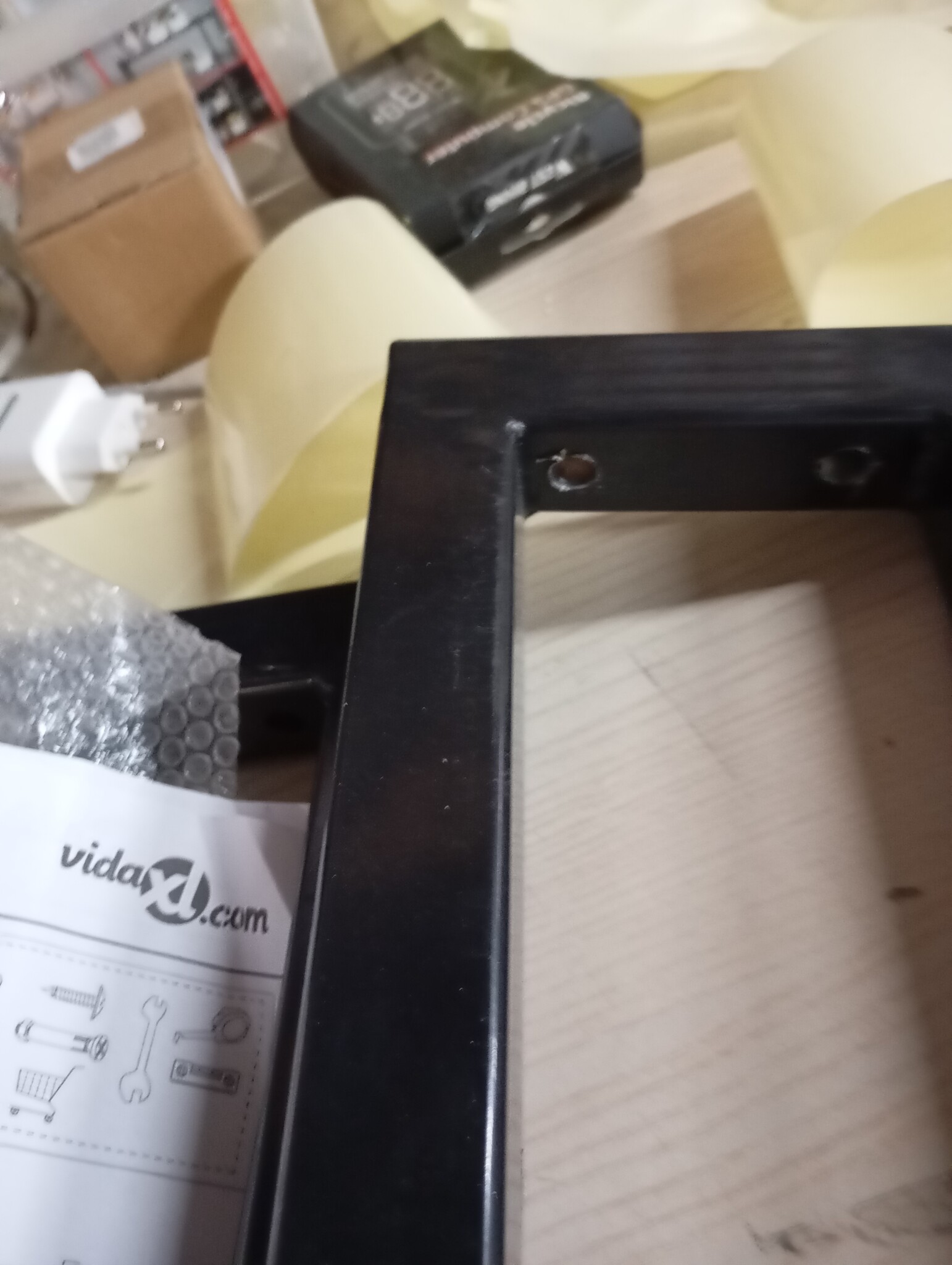 vidaXL Wandbeugels Waskom Zwart - 2 stuks | Nu 50% Korting!