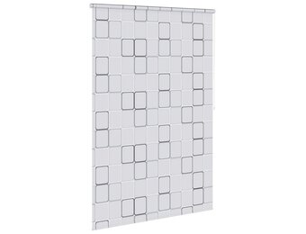 vidaXL Rolgordijn Douche 160x240cm Vierkant - 32% Korting!