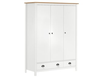 vidaXL Kledingkast Hill: 55% Korting op Massief Grenenhout Kast!