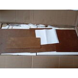 vidaXL Dressoir OSLO (113x40x77cm) met metalen poten - Grenenhout Wit | 59% Korting!