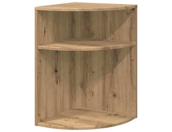 vidaXL Bijzettafel Artisan Eiken - 32% Korting