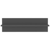 vidaXL Wandschappen 2 stuks - Grijs (25% Korting!)