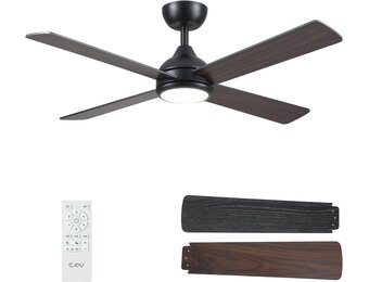 CJOY Plafondventilator met Licht (122cm, DC-motor) - 29% Korting!