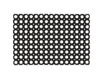 vidaXL Deurmat Rubber 40x60cm - 25% Korting!