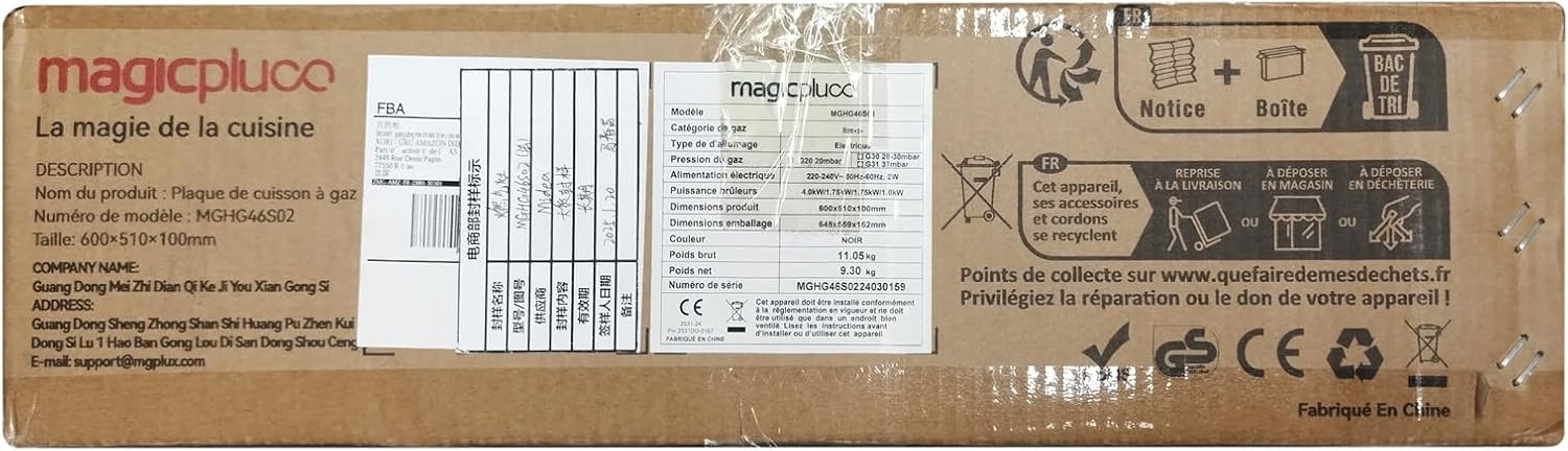 Magiclux RVS Gasfornuis 4-pits - 30% Korting