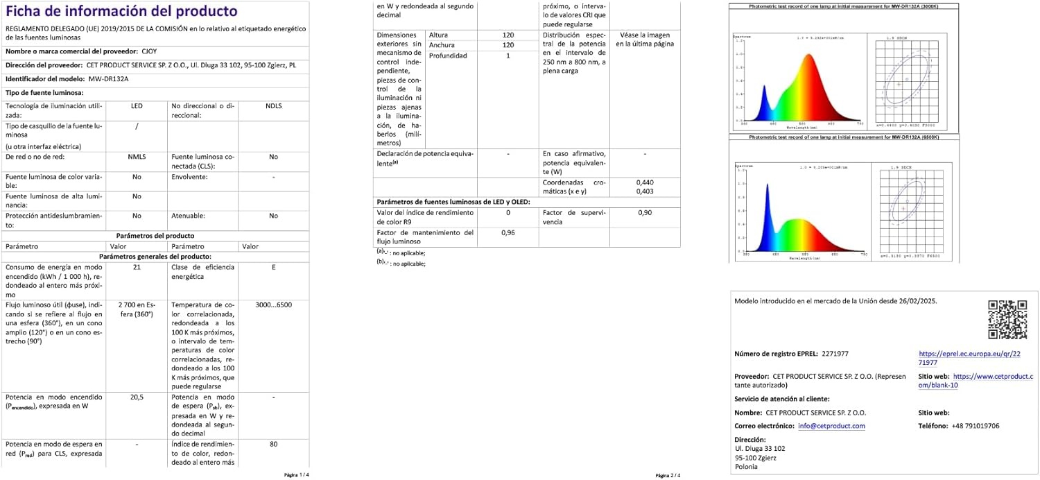 CJOY Plafondventilator met Licht & Afstandsbediening - 29% Korting!
